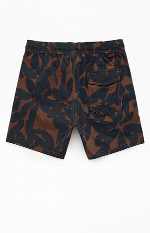 Floral Everyday Stretch Hybrid 5.5" Swim Trunks image number 2