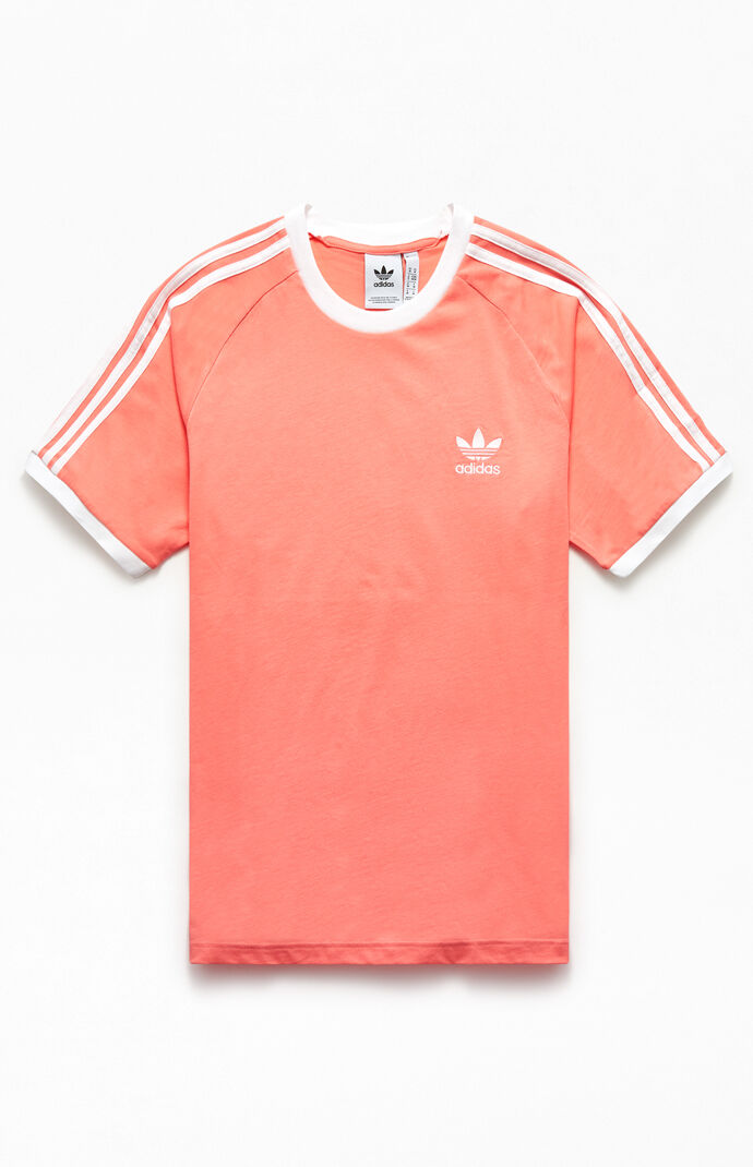 adidas Coral 3-Stripes T-Shirt | PacSun