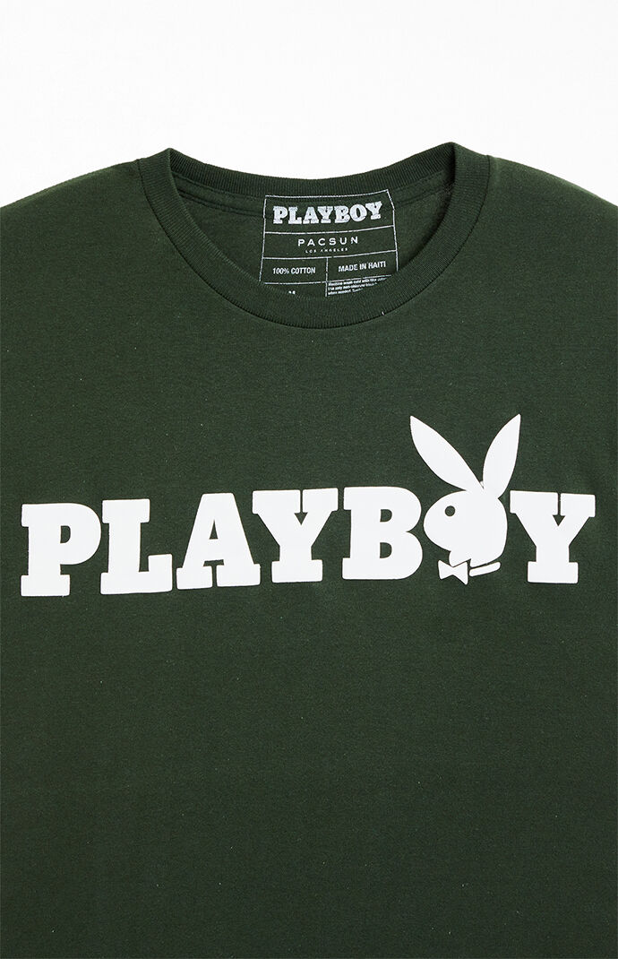 Playboy By PacSun Green OG Logo T-Shirt | Pacsun