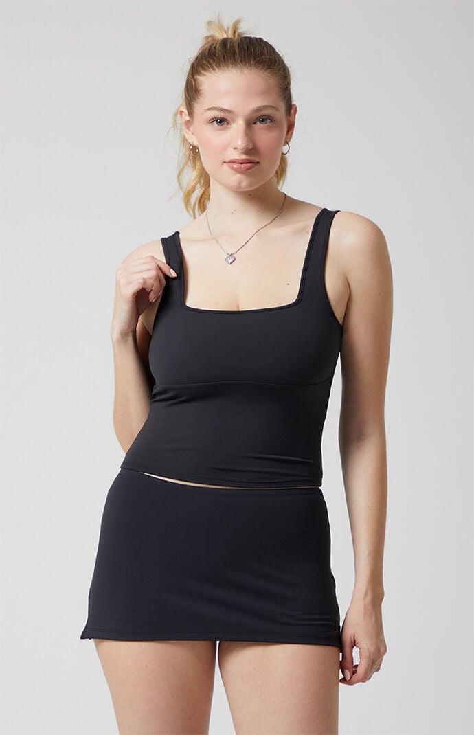 PAC 1980 WHISPER Active Square Neck Sporty Tank Top