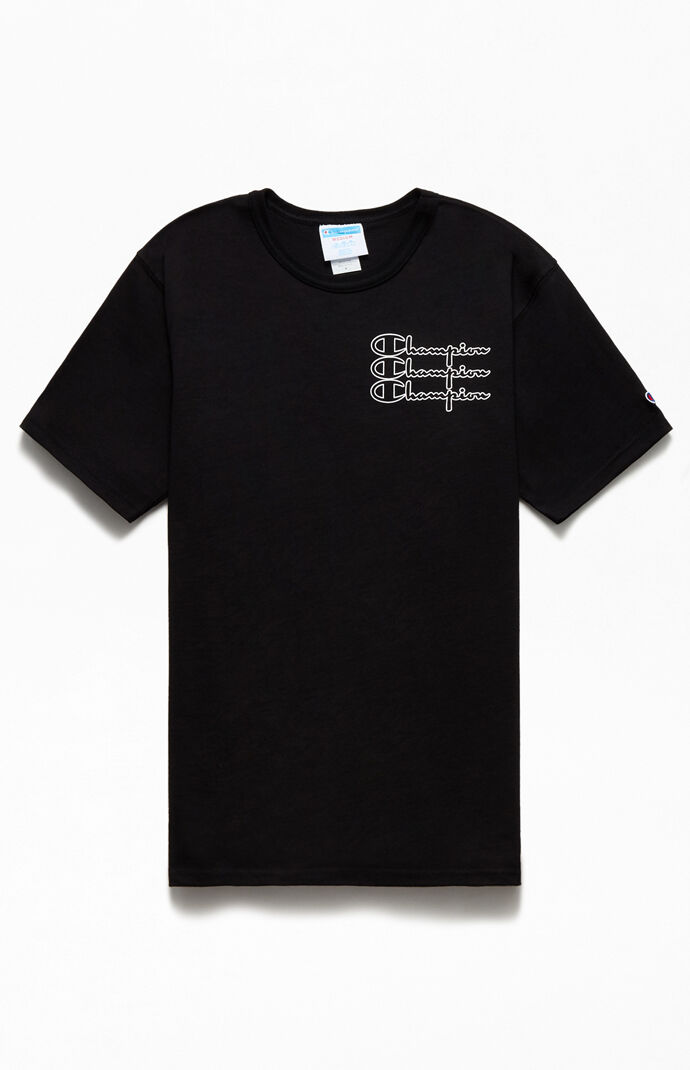 Black Vintage Graphic T-Shirt