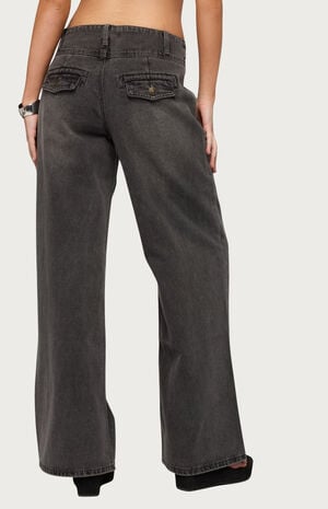 Meredith Low Rise Wide Leg Jeans image number 3