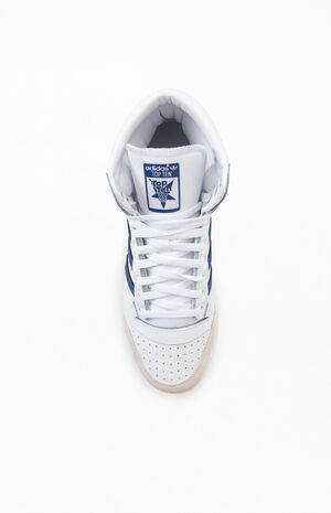 White & Blue Top Ten Shoes image number 5