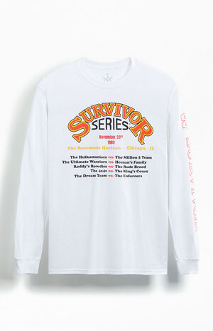 WWF Survivor Series Long Sleeve T-Shirt image number 1
