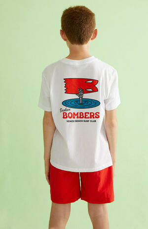 Red 4.5" Swim Trunks image number 4