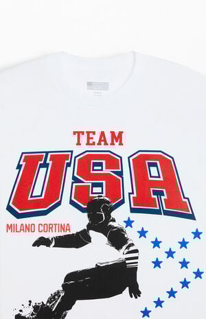 Milano Cortina Team USA Snowboarding Stars T-Shirt image number 2