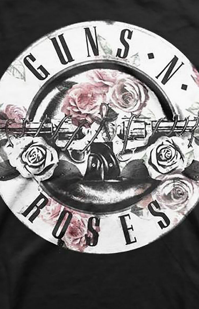 Gun's N' Roses Floral T-Shirt