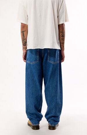 Dark Blue Ashton Barrel Jeans image number 3