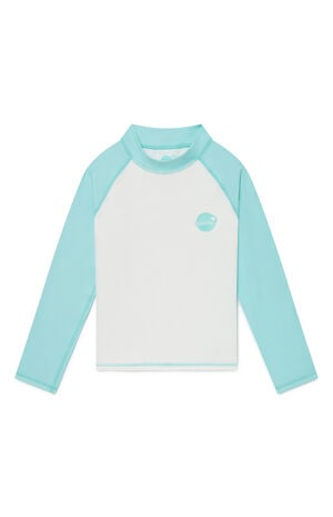 Kids Bacalar Blue Rash Guard image number 1