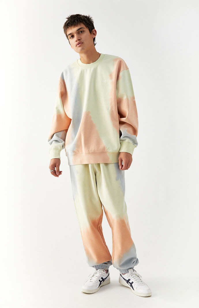 Tie-Dye Sustainable Crew Neck Sweatshirt