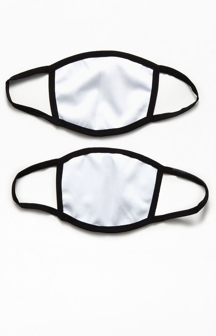 Two Pack Chicago Bulls Face Masks