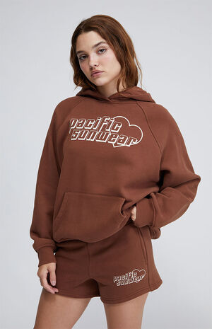 Pacific Sunwear Hearts Raglan Hoodie image number 1