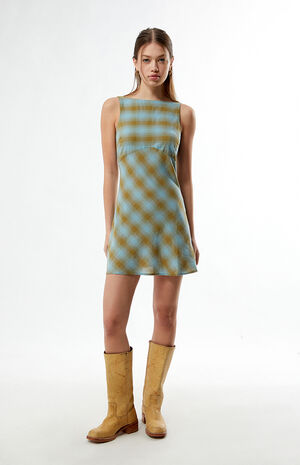 Plaid Ansley Xavier Mini Dress image number 5