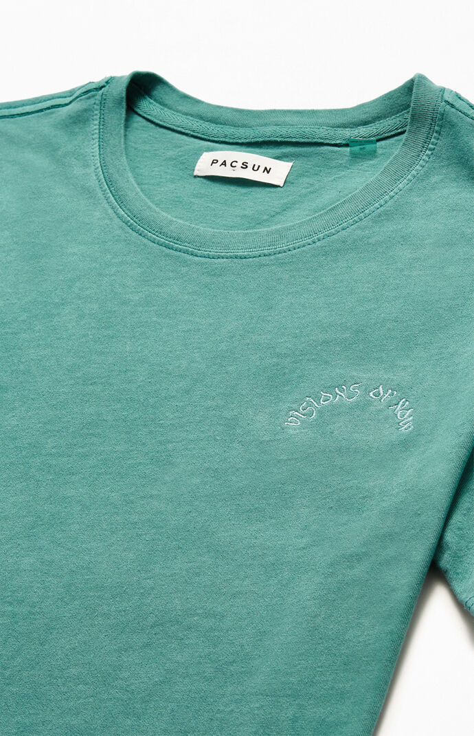 Vintage Wash Visions Embroidered T-Shirt