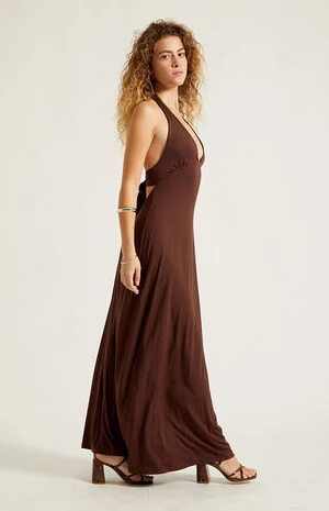 Alexa Halter Midi Dress image number 2