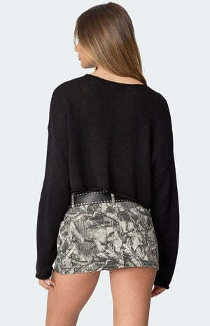 Shyrah Oversized Knit Top image number 5