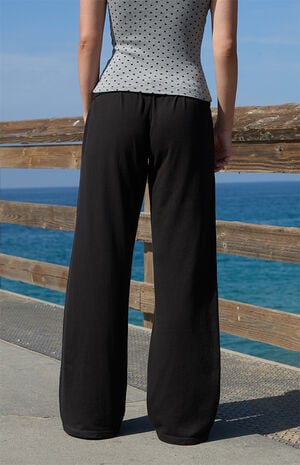 Black Anastasia Baggy Sweatpants image number 4