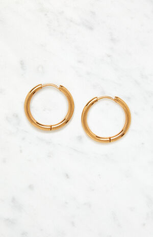 Small Hoop Earrings image number 2