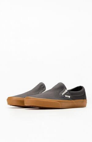 Faded Black Gum Sole Classic Slip-On Shoes image number 2