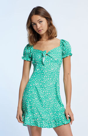 green daisy dress Daisy Girl Dress main image 1