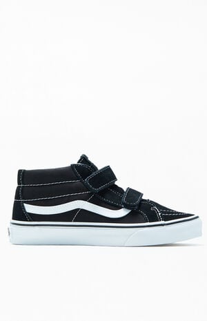 Kids Velcro Sk8 Old Skool Mid Shoes image number 1