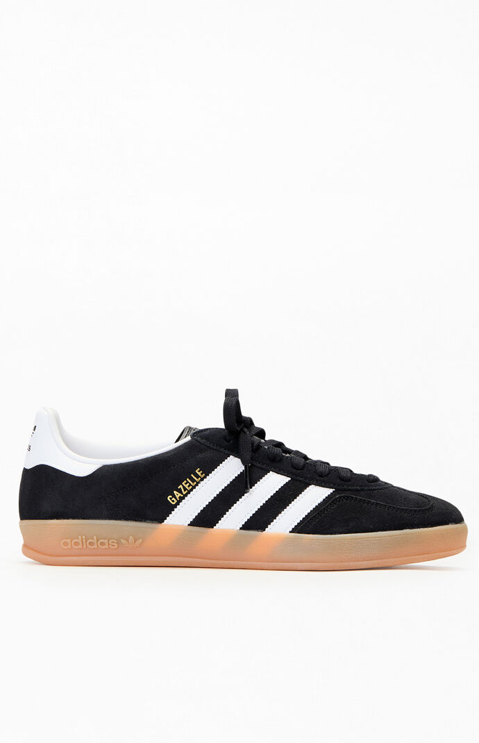 adidas Black Gazelle Indoor Shoes | PacSun