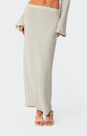 Celeste Low Rise Strap Maxi Skirt image number 2