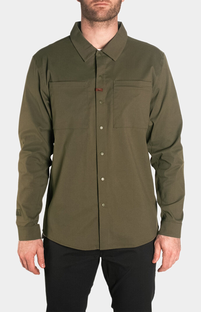 Olive Liberty Technical Shirt