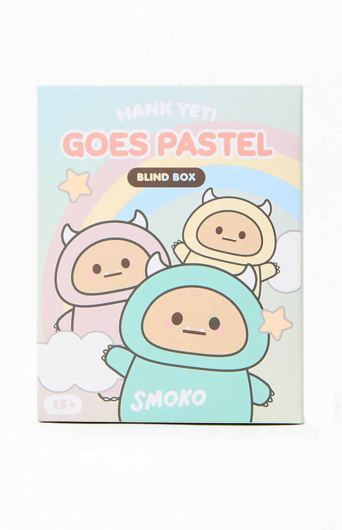 PacSun Smoko Hank Yeti Goes Pastel Bag Charm Blind Box