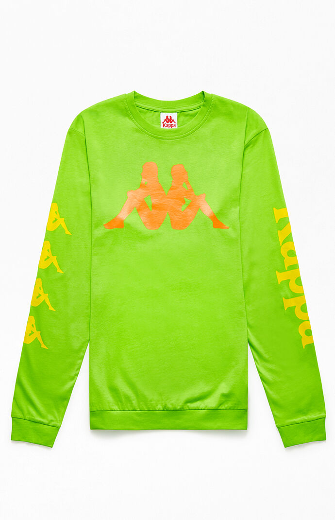 green kappa long sleeve