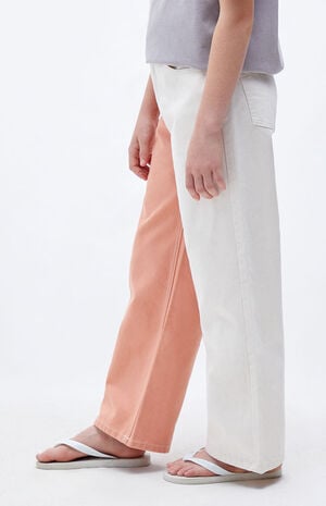 Muted Clay & Gardenia Baggy Pants image number 2