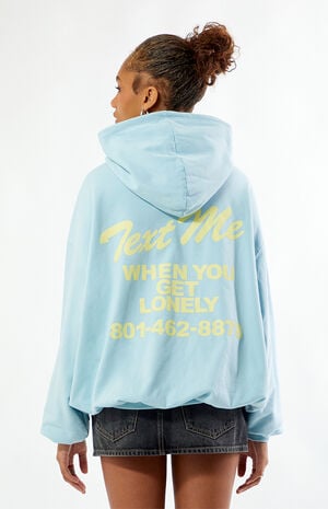 Text Me When You Get Lonely Hoodie image number 5