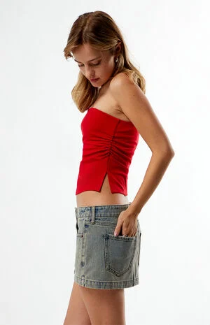 Ophelia Cinched Tube Top image number 4