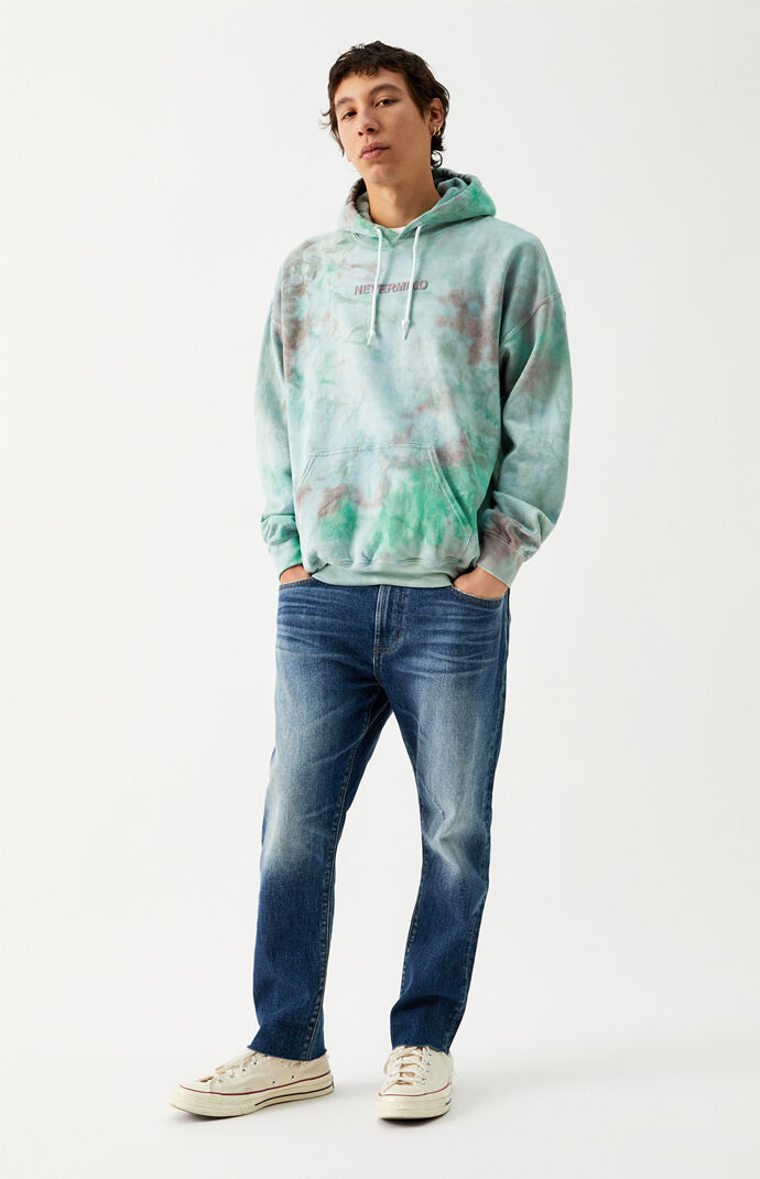 Tie-Dyed Puff Nevermind Hoodie