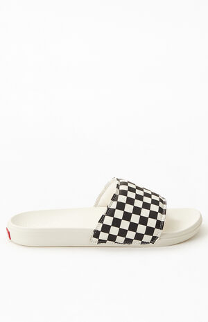Checkered La Costa Slide Sandals image number 2
