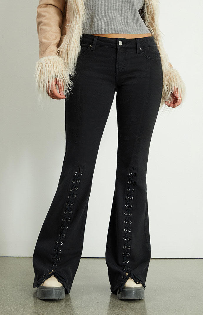 Pacsun lace shop up jeans