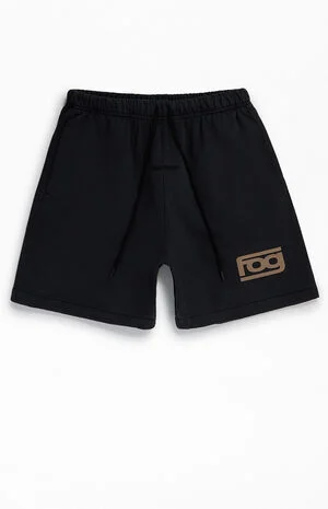 Vintage Black Classic Sweat Shorts image number 1