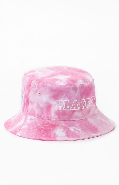 By PacSun Pink Tie Dye Bucket Hat