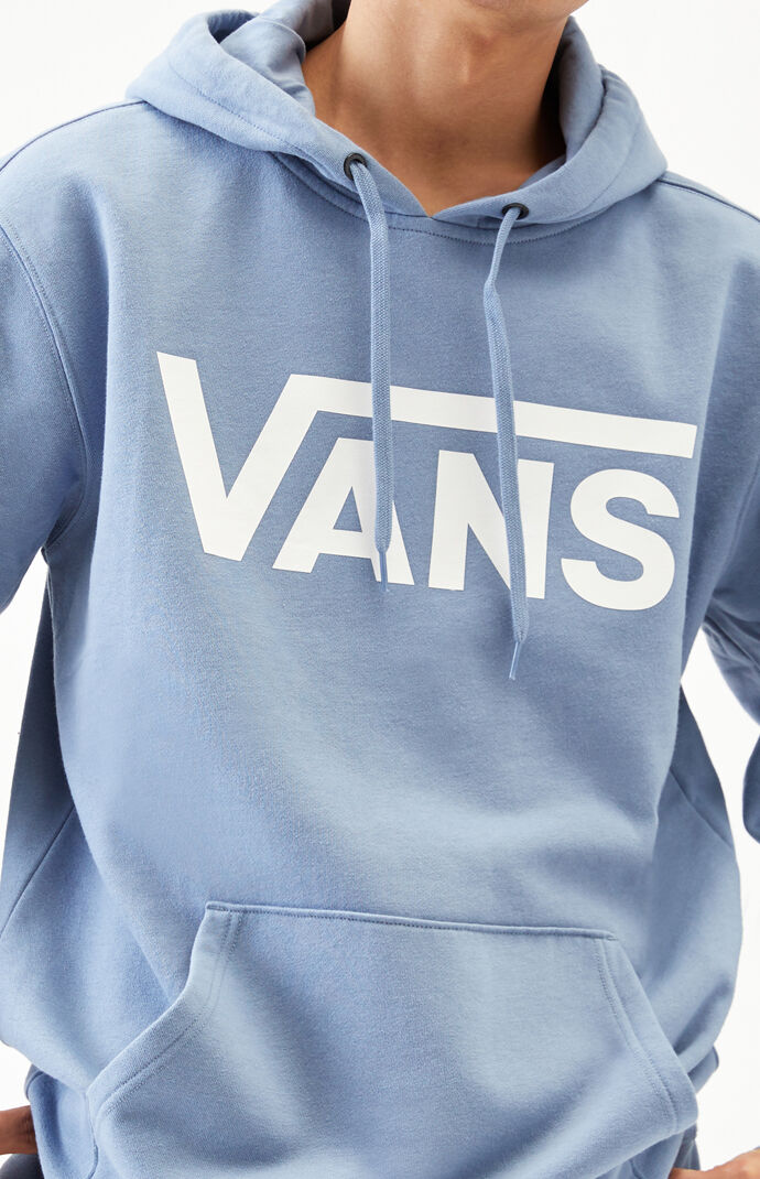 Blue Classic Pullover Hoodie