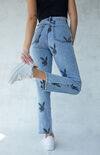 By PacSun Eco Bunny Dad Jeans By PacSun Eco Bunny Dad Jeans image number null