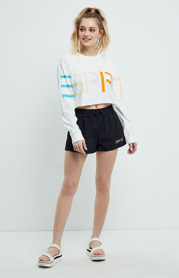 Long Sleeve Cropped T-Shirt