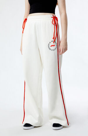 x PacSun Eco Stripe Wide Leg Sweatpants image number 2