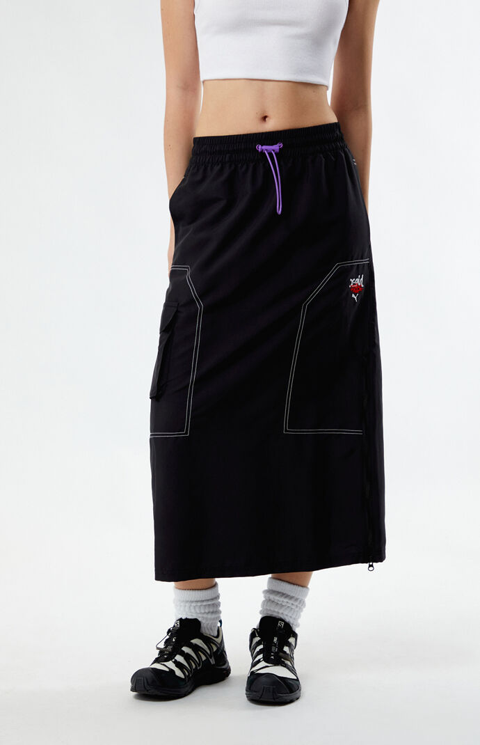 Puma x X-Girl Midi Skirt | Pacsun