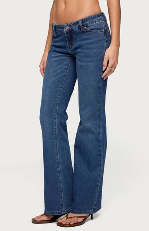 Vania Ultra Low Rise Bootcut Jeans image number 2