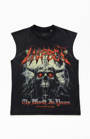 World Is Yours Vintage Cutoff Tank Top image number 1