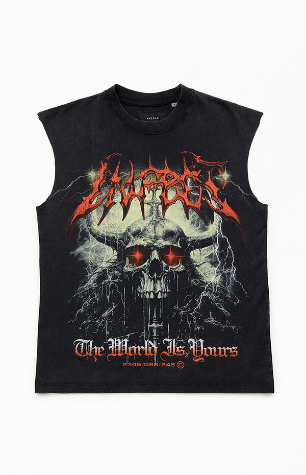 Pacsun World Is Yours Vintage Cutoff Tank Top PacSun
