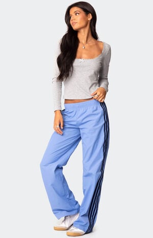 Mora Lace Trim Ribbed T-Shirt image number 4