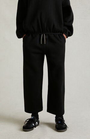 Essentials Black Lounge Sweatpants image number 3