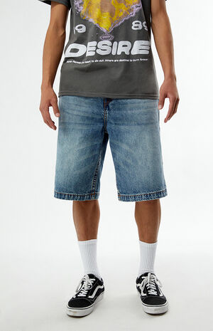 Vinny SN Flap Ultra Baggy Denim Shorts image number 2