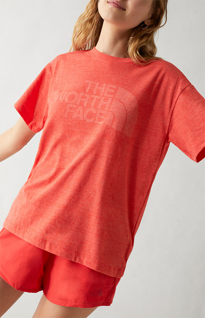 Red Half Dome Tri-Blend T-Shirt